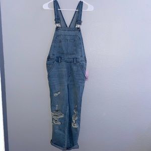 (SOLD) Wild Fable Medium Wash Overalls size xs